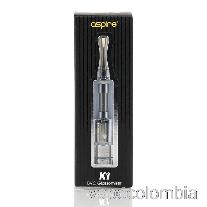 Vape Recargable Aspire K1 Glassomizer Bvc Tanque Negro